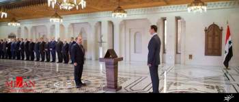 وزرای دولت جدید سوریه مقابل بشار اسد سوگند یاد کردند