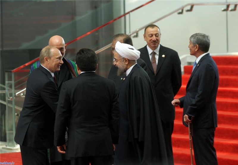 دیدار روسای جمهور ایران، روسیه و آذربایجان در 
