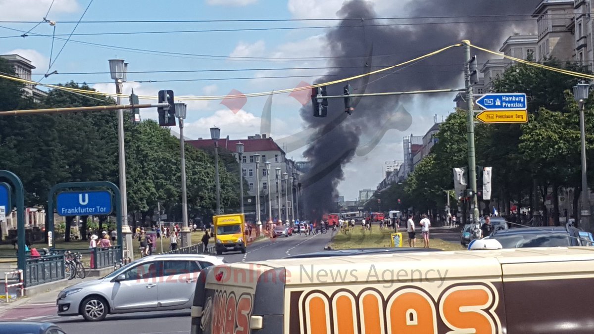 انفجاری مهیب پایتخت آلمان را لرزاند+عکس
