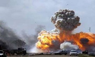 انفجار خودروی بمب گذاری شده مقابل ساختمان وزارت کشاورزی یمن