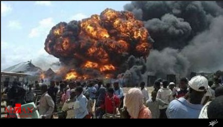انفجار 2 خودروی بمب گذاری شده در مرکز سومالی