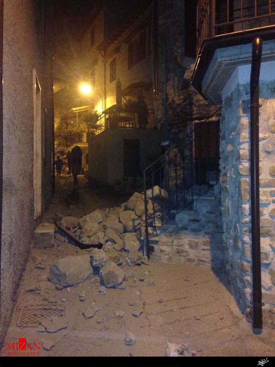 زمین لرزه‎ای شدید مرکز ایتالیا را لرزاند/6 نفر کشته شدند