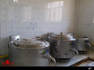 آشپزخانه صنعتی زندان مرند راه اندازی شد + عکس