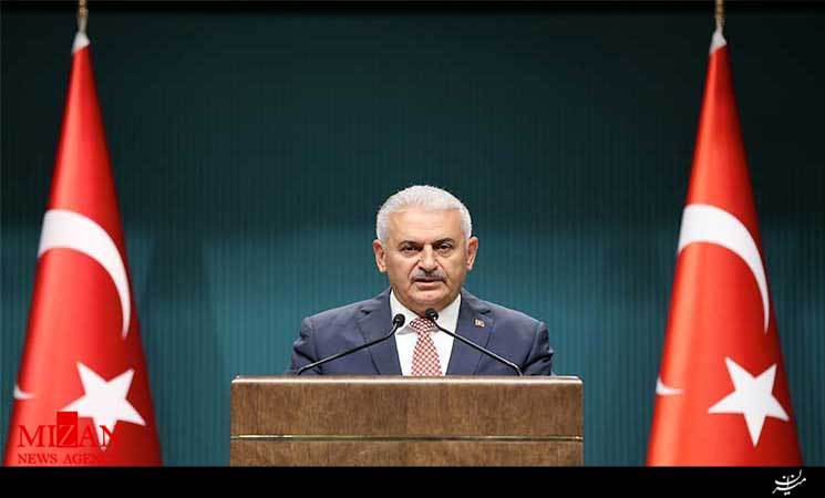 یلدریم: عملیات ترکیه علیه تروریسم متوقف نمی شود