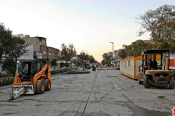بازگشایی پیاده راه  17 شهریور – صفا در هفته جاری/ ساخت پیاده راه در خیابان ولیعصر