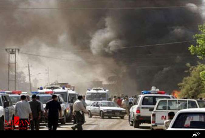 انفجار بمب در بغداد/12 نفر کشته و زخمی شدند