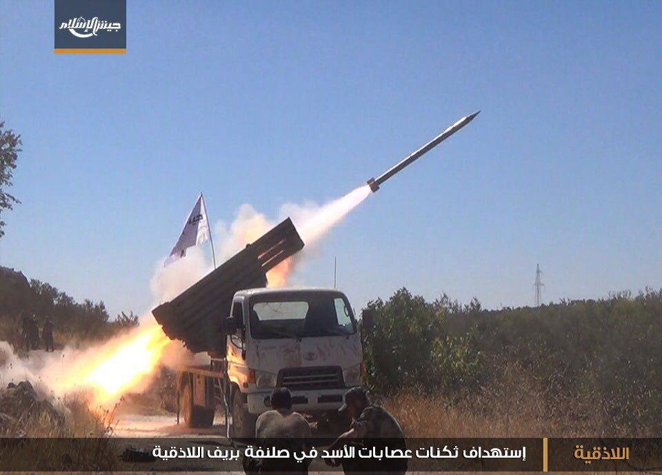 تروریستهای جندلاقصی مدعی گلوله‌باران مواضع ارتش سوریه شد+تصاویر