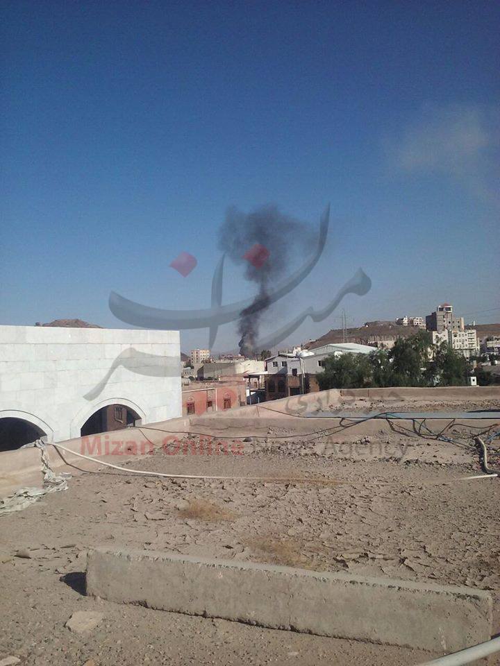 حمله جنگنده‎های عربستان به یک مراسم عزاداری در صنعا/ده ها نفر کشته و زخمی شدند+تصاویر