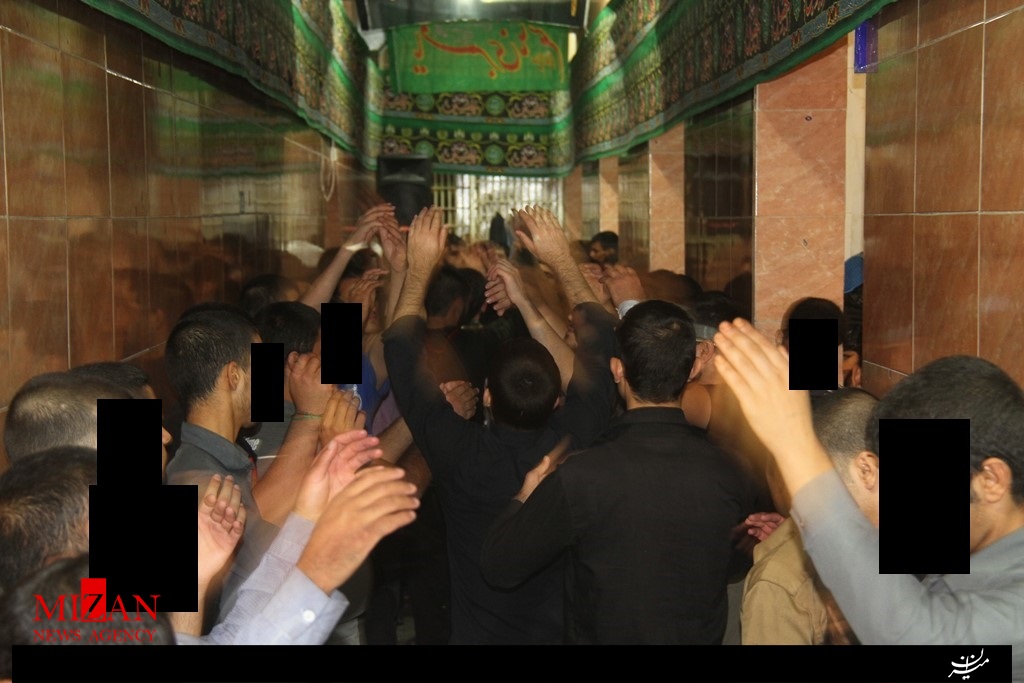 مراسم عزاداری و سوگواری سالار شهیدان در زندان‏های ایلام + عکس