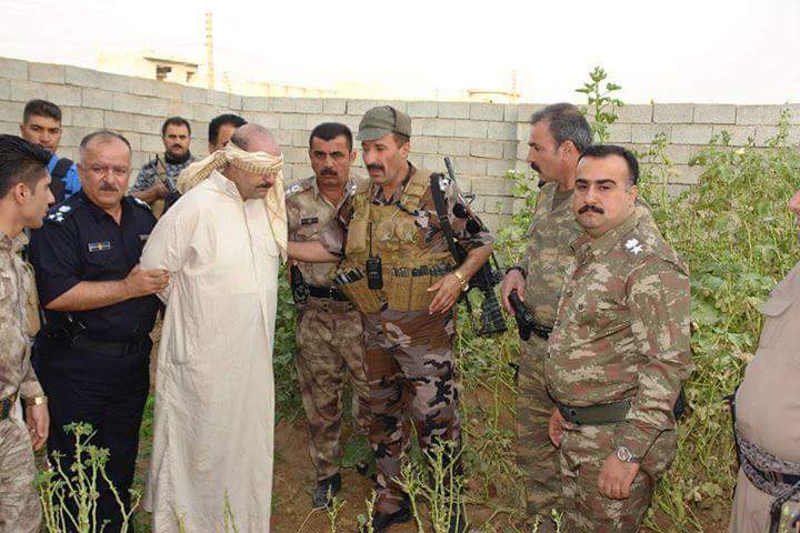 گزارش تصویری از نحوه دستگیری پسرخاله صدام+تصاویر
