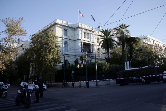 حمله به سفارت فرانسه در یونان