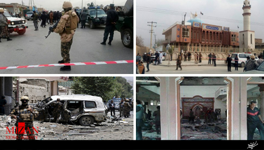 حمله انتحاری مسجد باقرالعلوم کابل افغانستان + فیلم