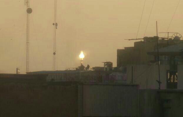 لحظه تیراندازی سامانه پدافندی قرارگاه پدافند هوایی ارتش