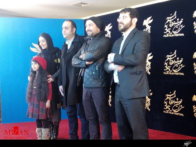 مجید صالحی و شقایق فراهانی در کاخ جشنواره فیلم فجر+ عکس