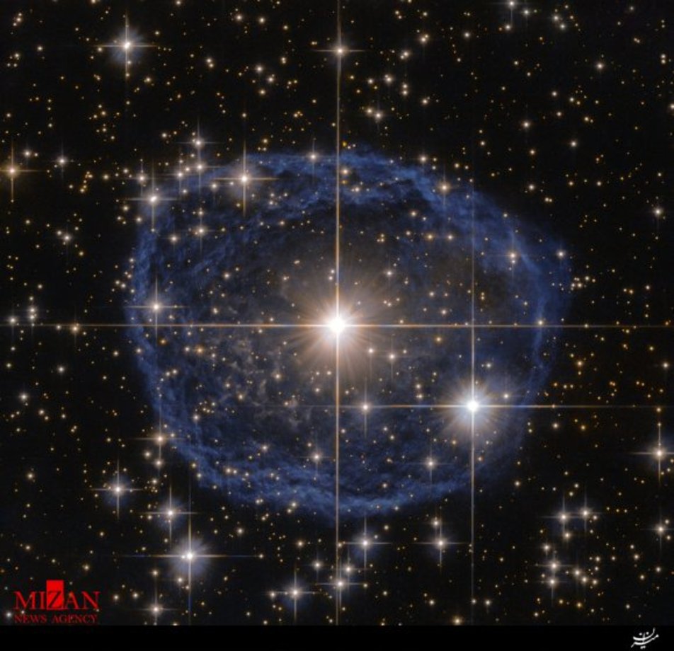 ستاره ولف رایت با عنوان 31A WR واقع در حدود 30هزار سال نوری و در صورت فلکی کارینا