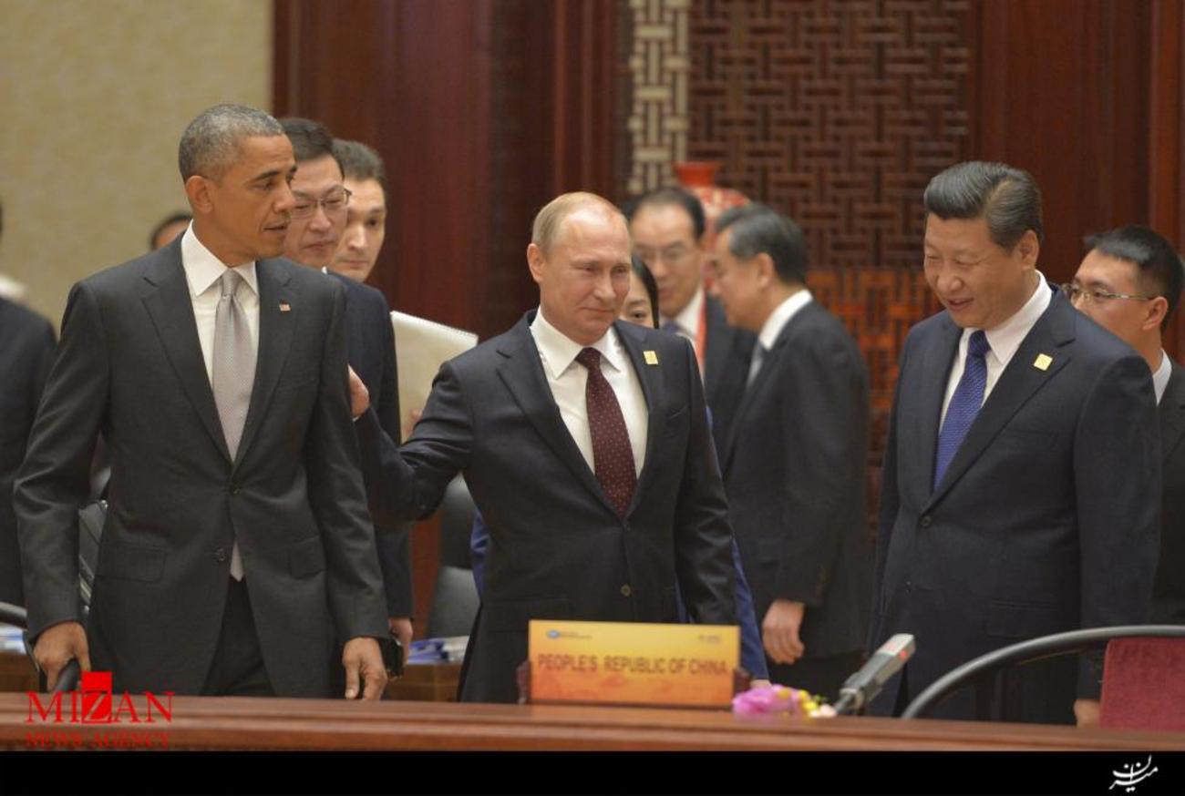 همکاری های اقتصادی آسیا و اقیانوسیه (APEC) در اجلاس سران در پکن، 11 نوامبر، 2014. REUTERS / الکسی Druzhinin / ریا نووستی / کرملین
