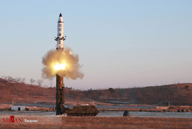 انجام آزمایش موشک بالستیک کره شمالی
