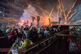 مراسم آتش بازی در تایوان