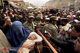 ازدحام شدید در منطقه مرزی بین افغانستان و پاکستان