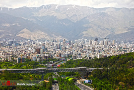 نمایی از شمال تهران