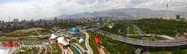 نمایی از شمال تهران