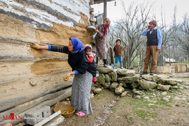 خانه تکانی در روستاها- مازندران