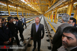 مراسم افتتاح پایانه خط ۴ مترو تهران
