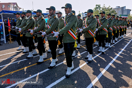 مراسم رژه نیروهای مسلح ارتش - رشت 