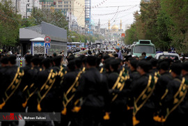 مراسم رژه نیروهای مسلح ارتش - مشهد