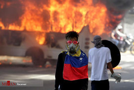 ادامه درگیری ها در ونزوئلا
