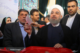 حضور حسن روحانی در انتخابات ریاست جمهوری و شورای شهر
