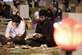 مراسم احیای شب بیست و یکم ماه رمضان باغ موزه ی دفاع مقدس  - همدان 

