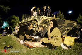 مراسم احیای شب بیست و یکم ماه رمضان باغ موزه ی دفاع مقدس - همدان