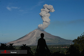 آتشفشان سوماترا اندونزی