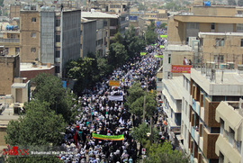 راهپیمایی روز قدس در شیراز 