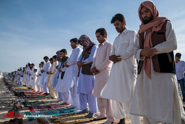 نماز عید فطر اهل سنت در زاهدان