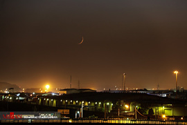 عکس خبری - هلال ماه شوال در تهران
