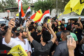 جشن آزادسازی موصل در بغداد