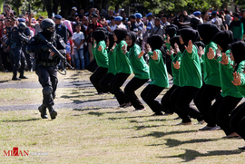 مانور ضد تروریستی پلیس در اندونزی