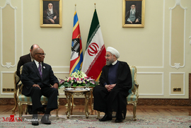 ﻿دیدار نخست وزیر سوازیلند با حسن روحانی