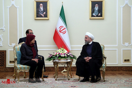 ﻿دیدار رییس شورای مجمع ملی بلاروس با حسن روحانی