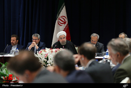 دیدار دکتر روحانی با مدیران و مجریان ارشد رسانه های بین المللی
