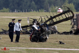 سقوط یک هواپیمای آنتونوف روسی در جریان رزمایش نظامی