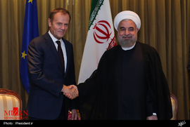 دیدار دکتر روحانی با رییس شورای اروپا