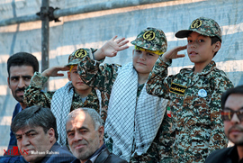 رژه نیروهای مسلح در آغاز هفته دفاع مقدس - مشهد