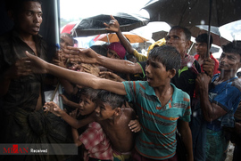 اردوگاه پناهجویان میانماری