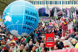 تظاهرات فعالان محیط زیست در آلمان