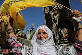 سیزدهمین سالگرد درگذشت یاسر عرفات در غزه
