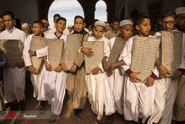 خواندن نماز باران در مراکش