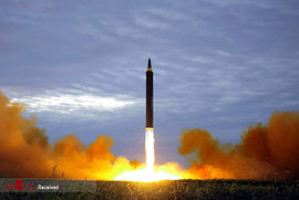 آزمایش موشک بالستیک کره شمالی
